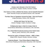 Seminars poster 2016
