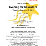 Evening for Educators flyer_Feb 2014_Final