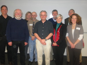2015 CTI Seminar Leaders are looking forward to the year ahead in CTI. Pictured (left to right) are: Mark Pizzato, Rick Gay, Barbara Lom, Chris Paradise, Malcolm Campbell, Ron Lunsford, Shelley Rigger, Harold Reiter and Beth Whitaker.